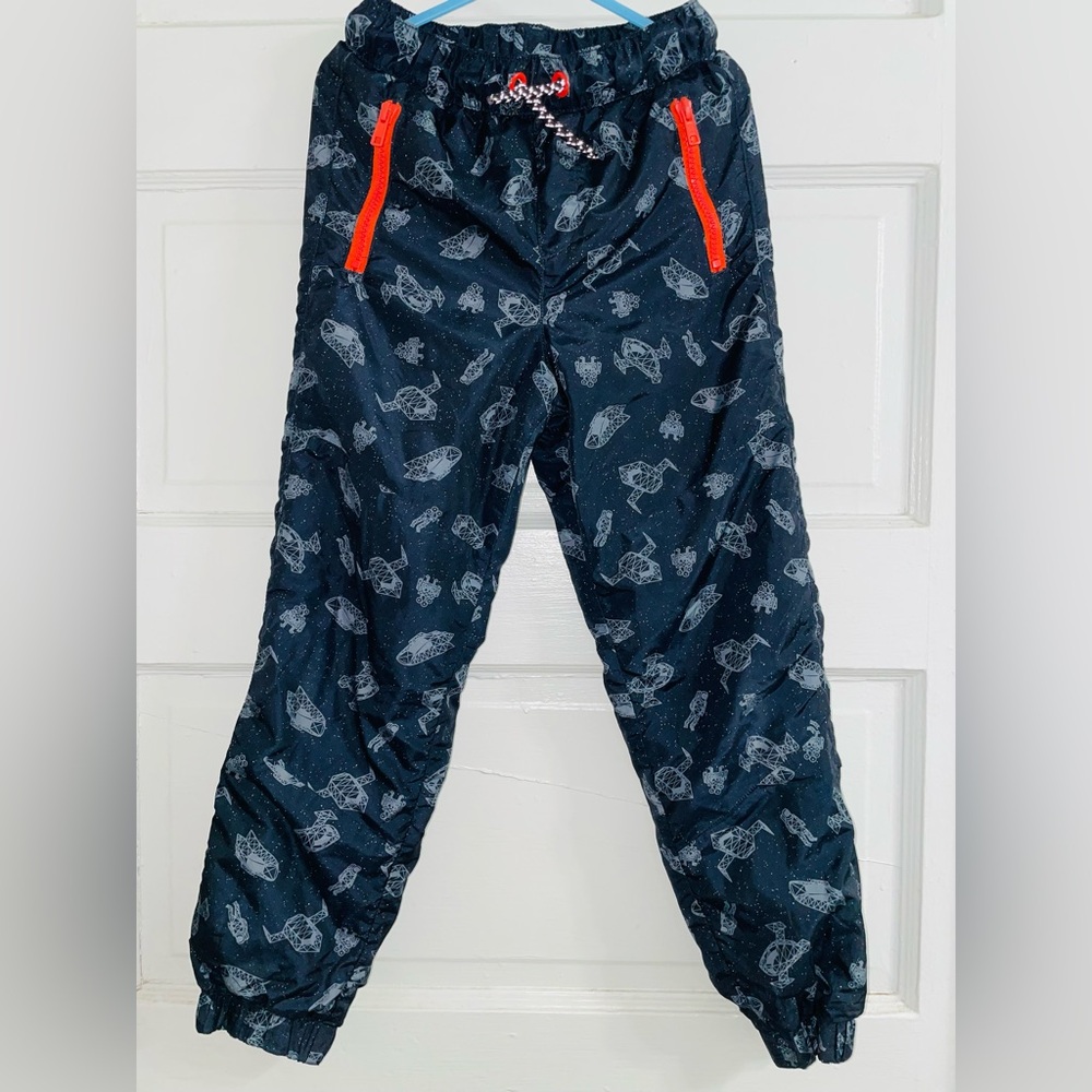 Kids Space-Themed Navy Joggers
